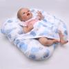 PEKITAS Baby Nest Cushion, 55 x 55 cm, Blue Balloon Design view 2