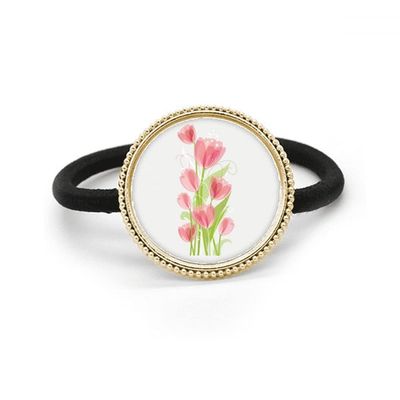 Tulip Hairband, Silver-Tone Metal