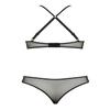 Azalia Passion Bra and Panty Set 2XL/3XL Black view 4