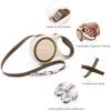 Retractable Dog Leash, 5 m, Portable, Brown view 3