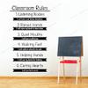 Classroom Rules Vinyl Wall Decal, 77 × 126 cm view 1