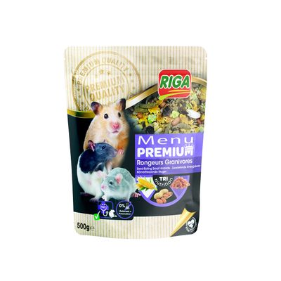 Riga - Premium Food for Rodents Granivores 500 g