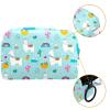 Alpaca Llama Cactus Makeup Bag with Zipper, Travel Cosmetic Organizer for Women and Girls view 3