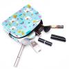 Alpaca Llama Cactus Makeup Bag with Zipper, Travel Cosmetic Organizer for Women and Girls view 4