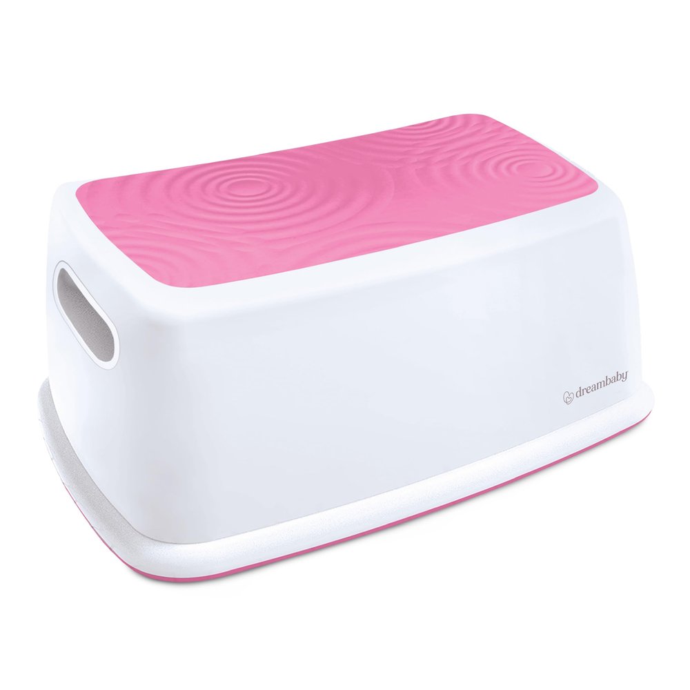 Dreambaby Easy-Up Toddler & Me Premium Step Stool, Pink