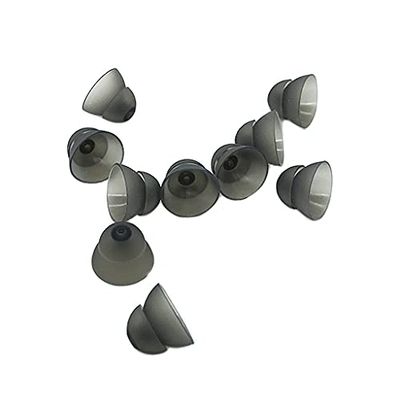 20x Power Domes for Hearing Aids, Double Flange, Size M