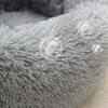 Super-Soft Plush Round Pet Bed, 70 cm, Pink view 3