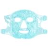 BRAVOLUNE Gel Face Cover, Hot and Cold Therapy, Gel Bead Full-Face Mask, Reduces Eye Puffiness, Reusable Compress for Migraine and Hangover view 1
