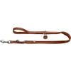 HUNTER AALBORG Adjustable Dog Leash, Cognac, 3-Way Adjustable, 20/200 view 2