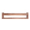 NATURE SUPPLIES Kids' Bookshelf, Set of 3, Montessori Wall Shelves, Dark Brown view 4