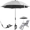 Alongen Universal Stroller Parasol, UV Protection 50+, Adjustable Clamp and Arm, 75/82 cm view 1