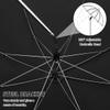 Alongen Universal Stroller Parasol, UV Protection 50+, Adjustable Clamp and Arm, 75/82 cm view 4