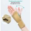 WILLQ Wrist Brace with Splint for Carpal Tunnel, Tendinitis, Arthritis, Injuries, and Night Use, XL view 3