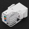 5-Piece CAT3 Module, RJ11 4-Core Keystone Phone Jack view 2