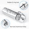 Aluminum Alloy Pill Cases, 3-Pack with Keychains view 4
