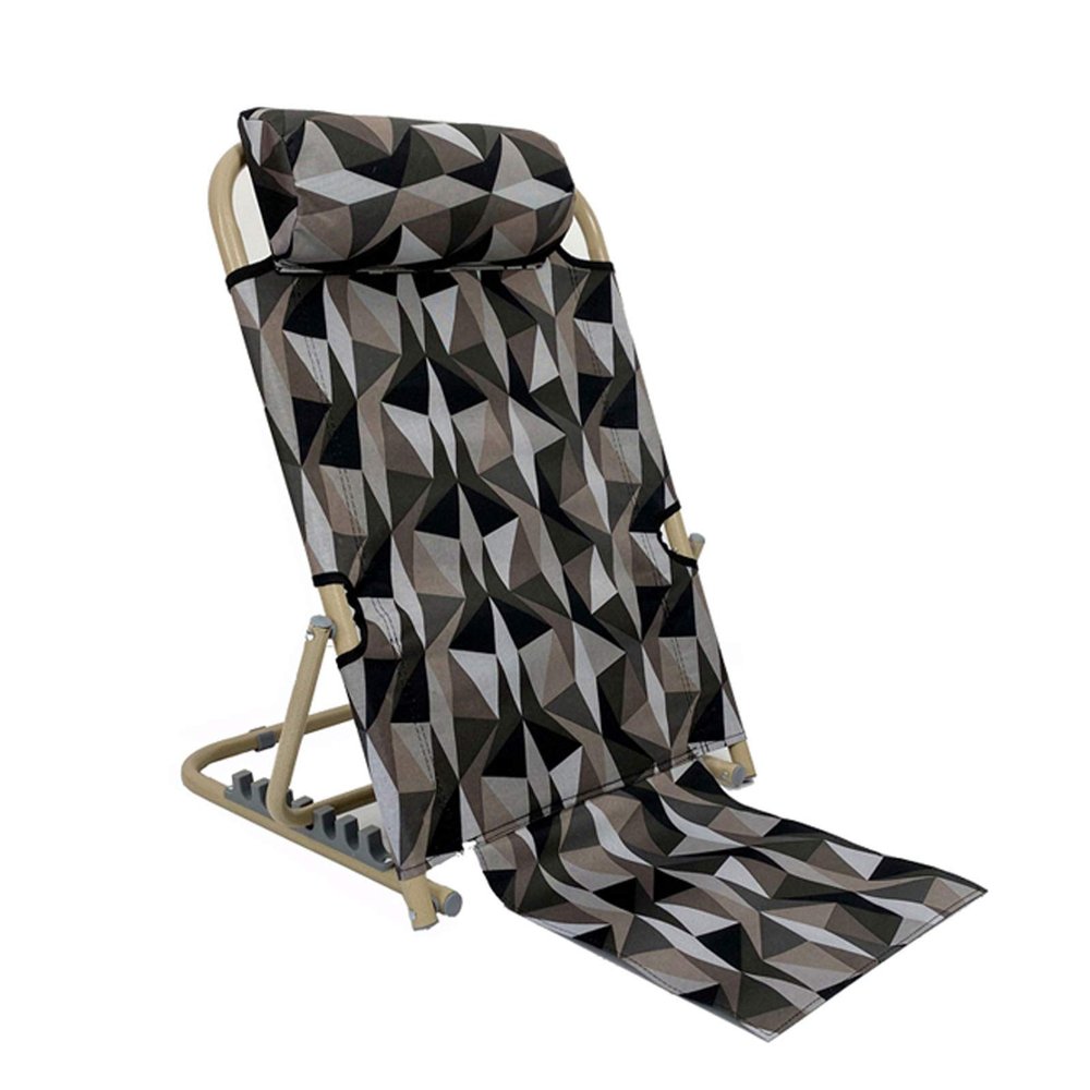 XWZJY Adjustable Backrest Support for Bed, Floor, and Beach, 50 x 51 x 72 cm