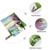 COZYhome Wet and Dry Bags for Diaper Bags, Japanese Zen Stone, Bamboo, Orchid Floral Pattern view 4