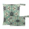 COZYhome Wet and Dry Bags for Cloth Diapers, Abstract Ethnic Floral Pattern view 1