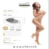 Miss O Exclusive Luxury Open-Crotch Pantyhose, 20 Denier, 3D Quality, Visone, S view 2