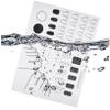 minkissy Silicone Acrylic Nail Practice Mat, Washable, for Nail Design and Manicure Applications view 2