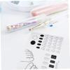 minkissy Silicone Acrylic Nail Practice Mat, Washable, for Nail Design and Manicure Applications view 4