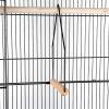Bird Cage for Parakeets, Rust-Resistant, Includes Perches and Food Boxes (46 * 35.5 * 99 cm) view 4