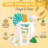 Lovea Moisturizing Sun Protection Spray Monoï de Tahiti - 150 mL (SPF 50) view 2