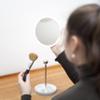 bosign AirMirror 5x Magnifying Stand Cosmetic Mirror, Marble - Removable, 16.5 cm H view 2