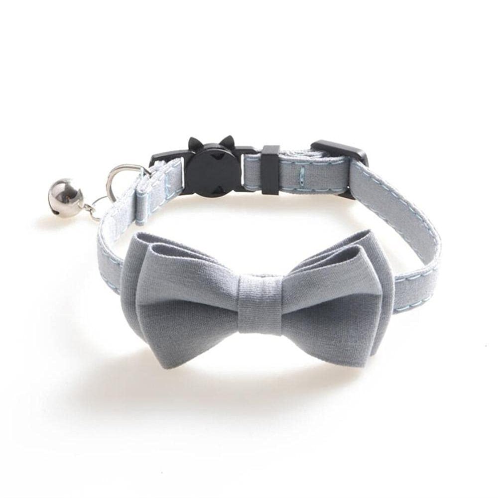 DUORUIMI Cat Collar with Bell and Bow