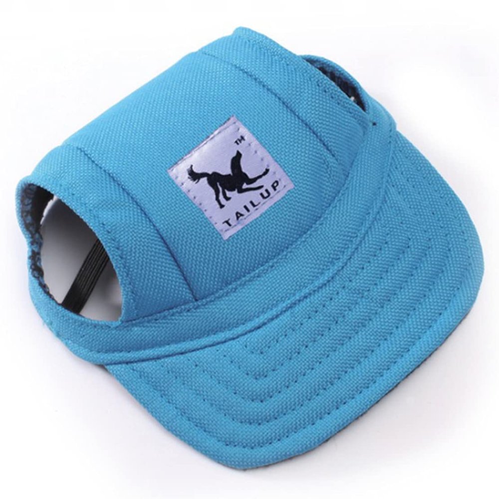 Baseball Cap for Small Dogs with Ear Holes