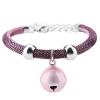 EVTSCAN Japanese Style Cat Collar with Extension Chain (Pink) view 1