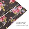 2-Pack Waterproof Wet Bags with Rose Flower Print view 3