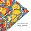 2-Piece Waterproof Wet Bags with Flower, Cat and Pancake Prints view 3