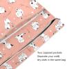 2-Pack Waterproof Wet Bags, Cat Pink, Reusable Washable Organizer Bags for Toddler Diapers view 3