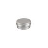 ZEOABSY 10-Pack 10 mL Round Silver Aluminum Tins with Screw Lids view 3