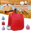 Portable Home Steam Sauna, Red view 2