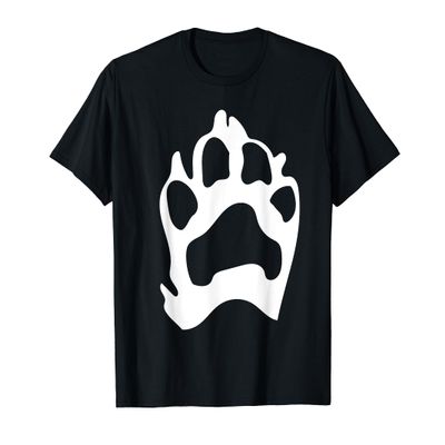 Funny Dog Paw Print T-Shirt