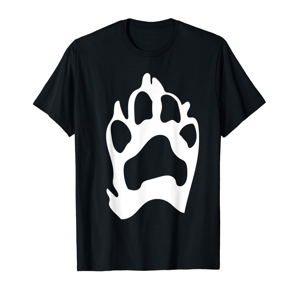 Funny Dog Paw Print T-Shirt