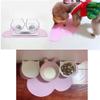 FANJIANG Silicone Pet Food Mat, Non-Slip, Waterproof, Pink view 4