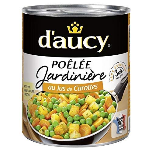 D'Aucy Pan Vegetable Product with Carrot Juice, 580 g, 2 Pack