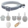 Reflective Cat Collar with Safety Elastic and Optional Personalized Tag view 1