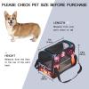 Sunset Palm Soft-Sided Cat and Dog Carrier with Mesh Ventilation view 2