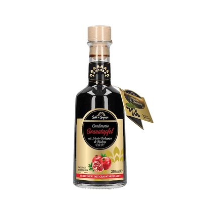 Sole e Sapore Pomegranate Balsamic Vinegar Condiment, 250 ml