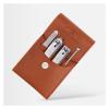 caihuashopping 4-Piece Stainless Steel Manicure and Pedicure Set, Brown view 1