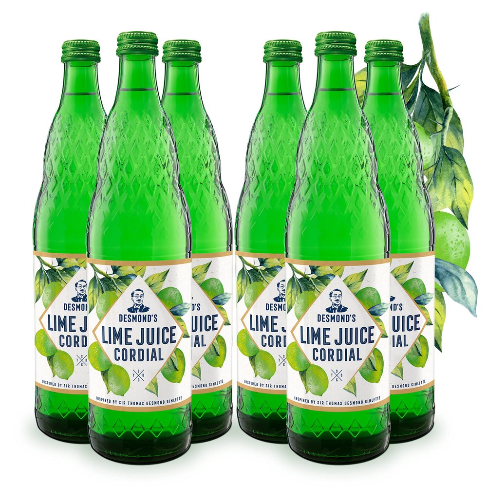 Desmond's Lime Juice Cordial (0.75 L) (6)