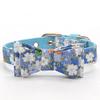 GEQIAN Dog Collar with Bow Tie and Cute Bow, Adjustable, Comfortable, for Small Dogs, Cats, and Puppies view 3