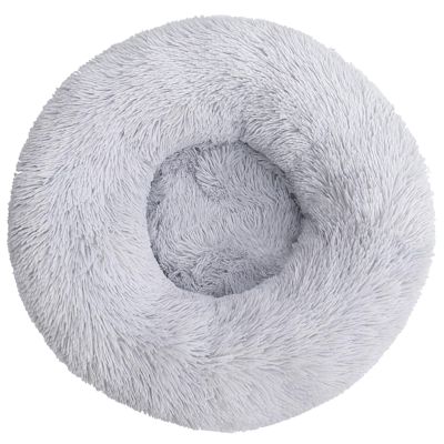 Washable Pet Bed for Small Dogs and Cats (Light Gray, 35CM)