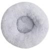 Washable Pet Bed for Small Dogs and Cats (Light Gray, 35CM) view 1