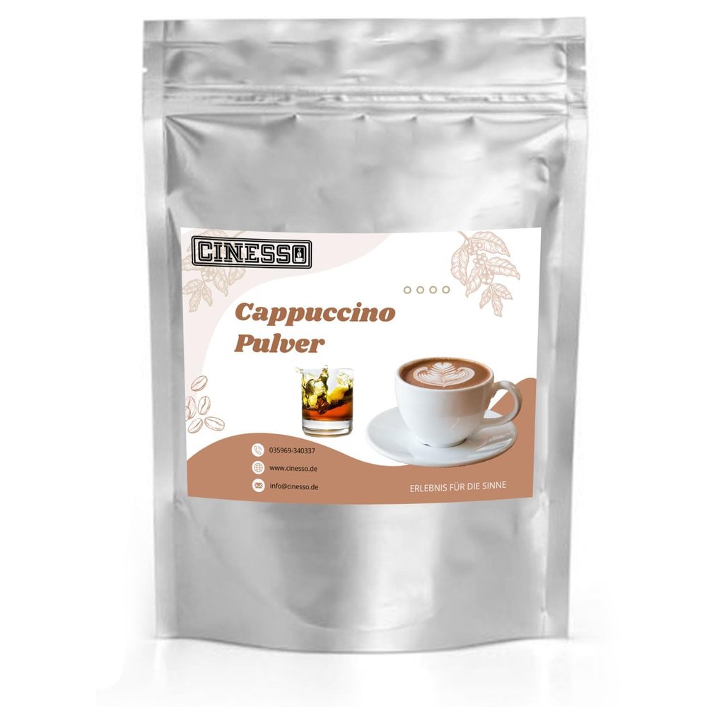 Cinesso Cappuccino with Rum Flavor, Creamy and Smooth, 200 g