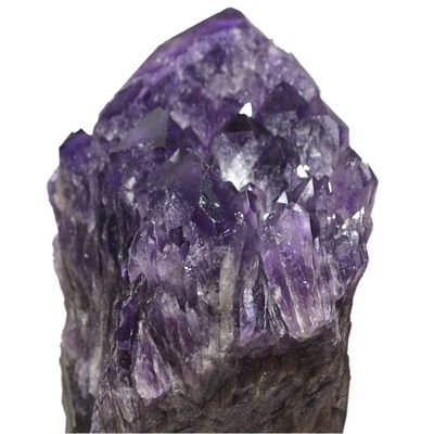 Very Large Amethyst Point, 5.1 kg | XXL Amethyst Point on Stand | Purple Crystal Gemstone for Decor and Collecting